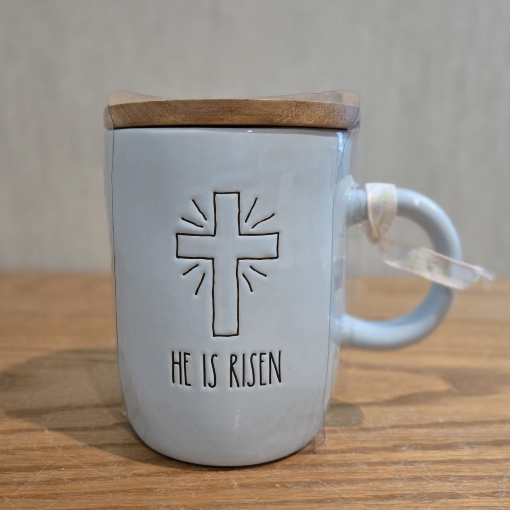 Rae Dunn HE IS RISEN Mug